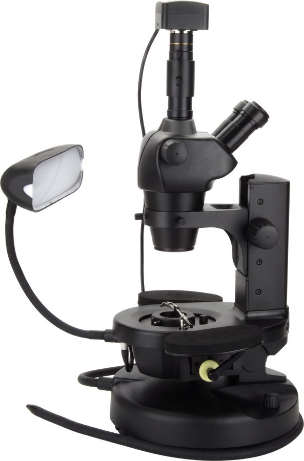 Gemological microscope